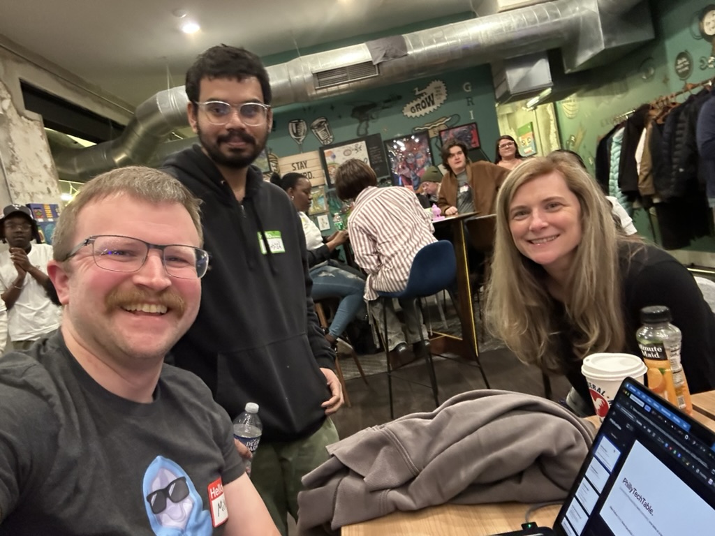 The Philly Tech Table team minus Nate