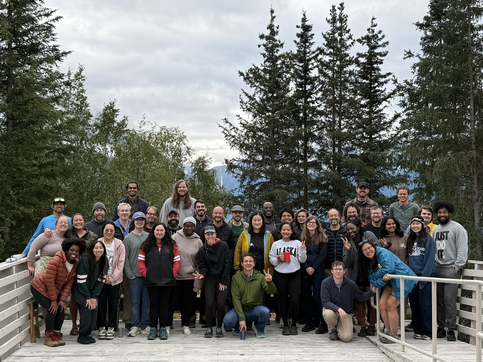 Camp photo after Rails Camp Alaska