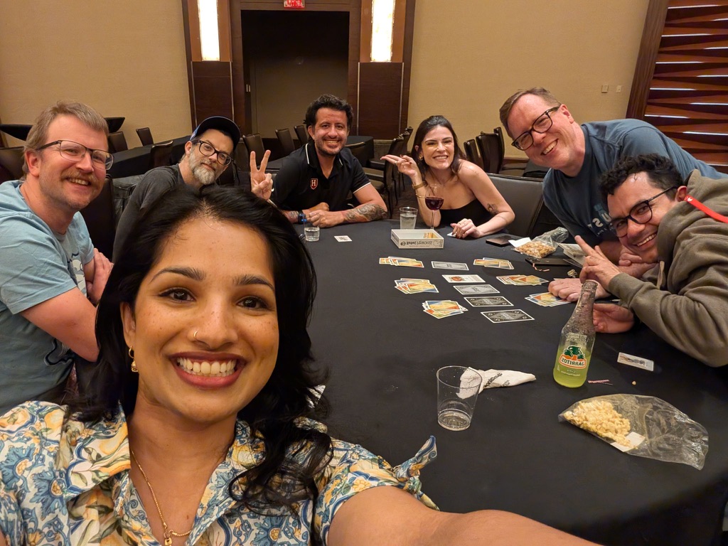 Game night at RubyConf Las Vegas